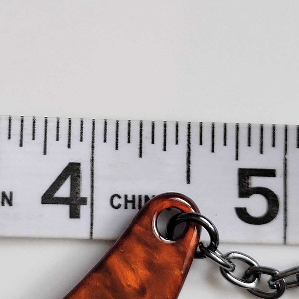 Statement Bib Disc Dangle 18" Necklace - image 5